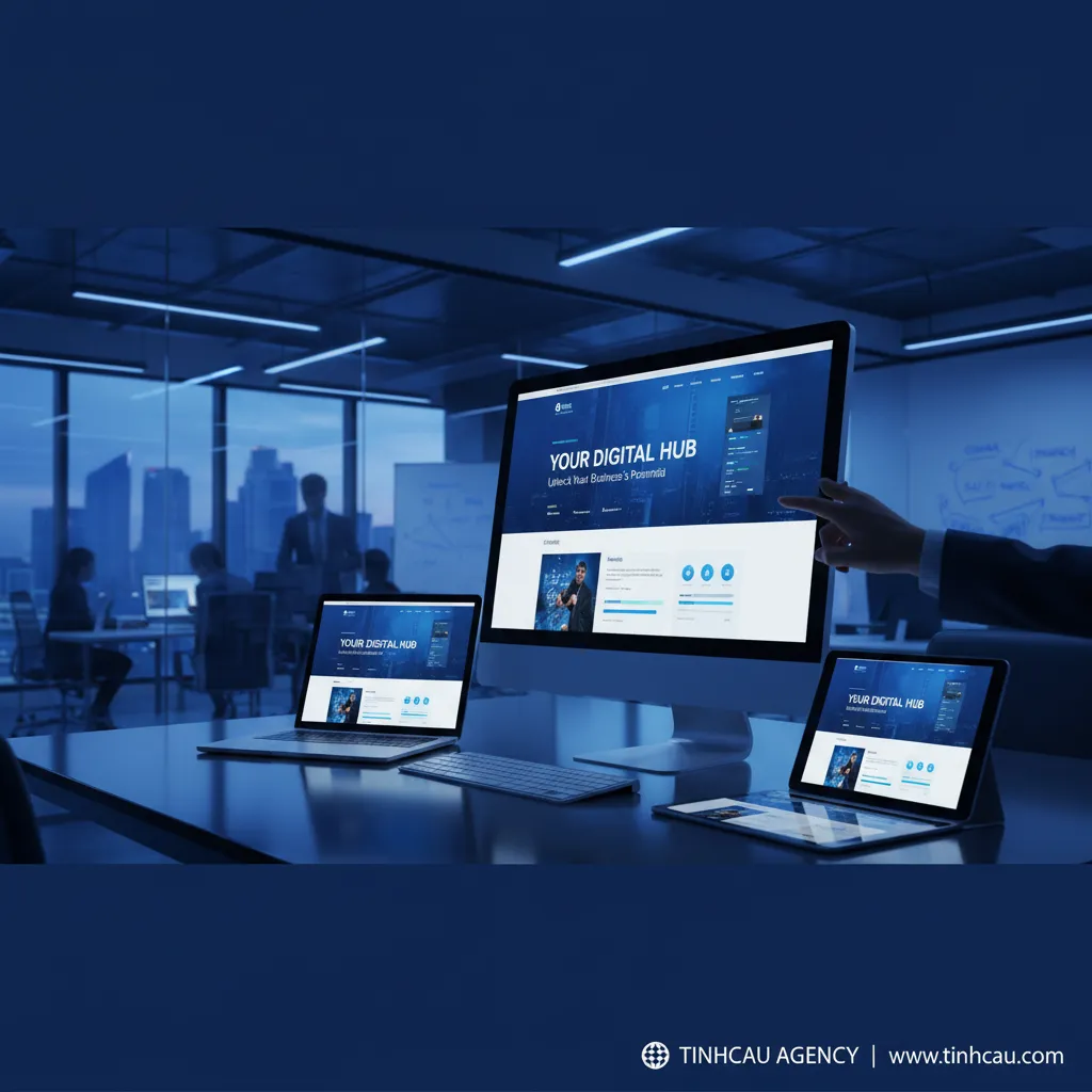 Tại sao doanh nghiệp bạn cần một website ngay hôm nay? 4 1. **Website doanh nghiệp**