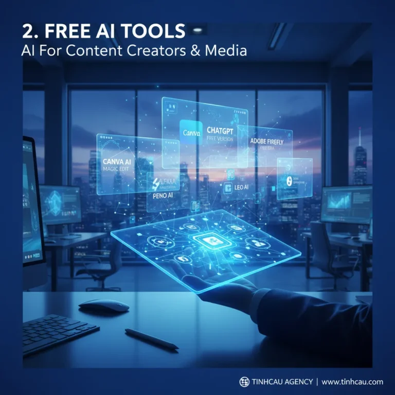 2. **Công cụ AI miễn phí**