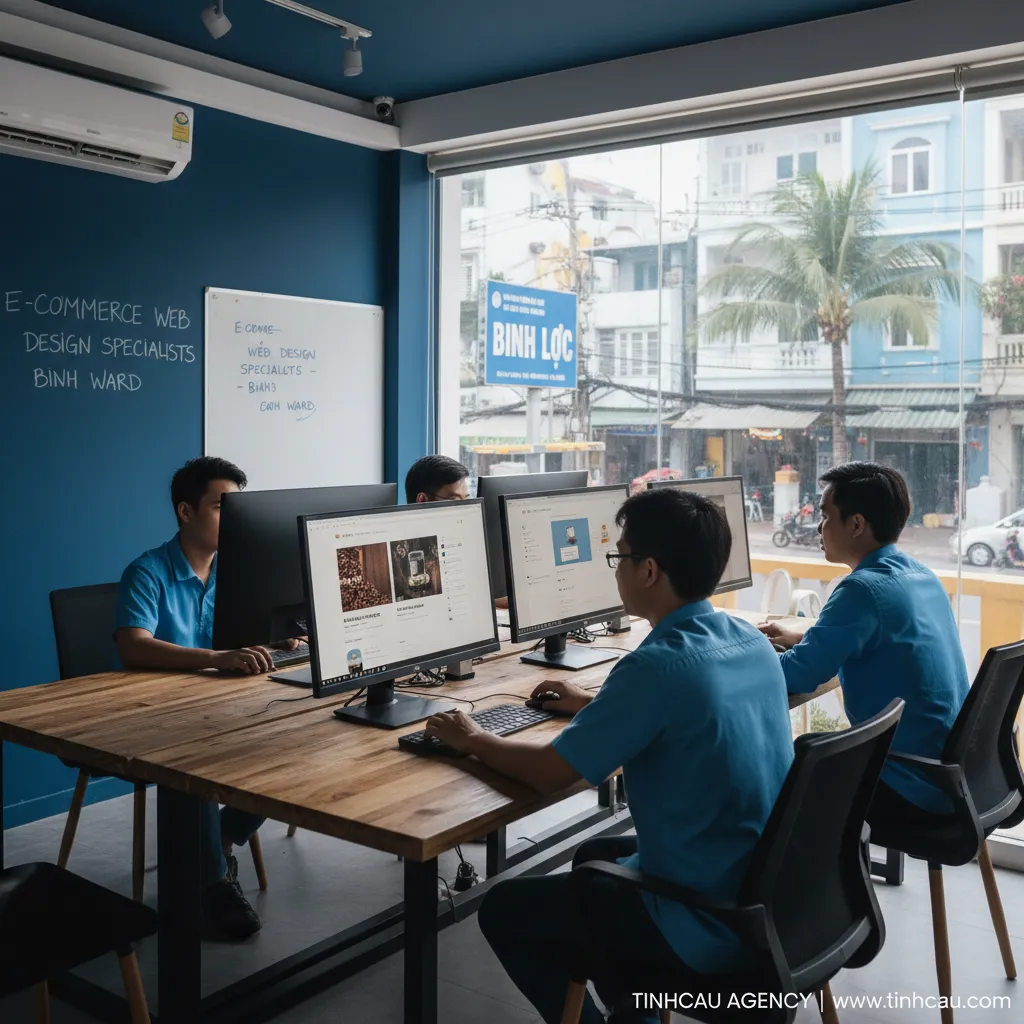 1. Thiết kế web bán hàng Bình Lộc