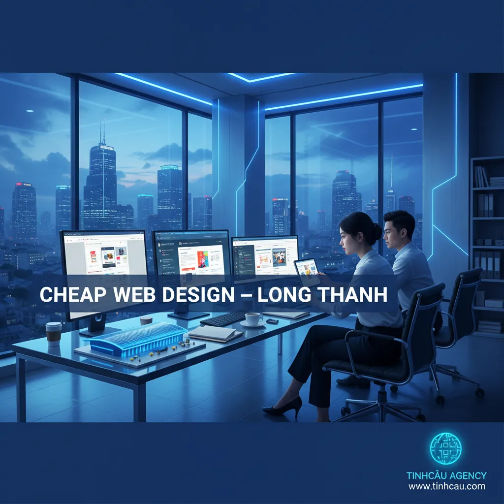 2. Thiết kế web giá rẻ Long Thành