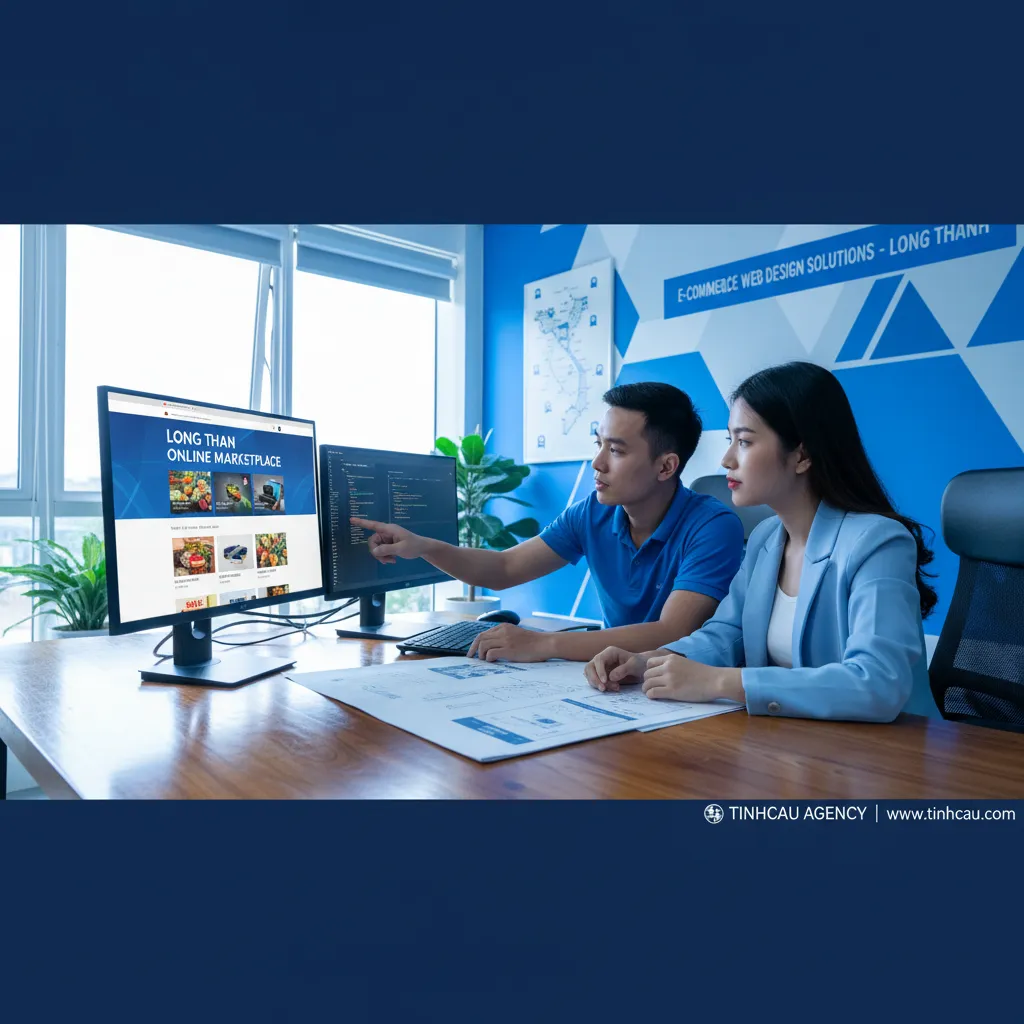 1. Thiết kế web bán hàng Long Thành