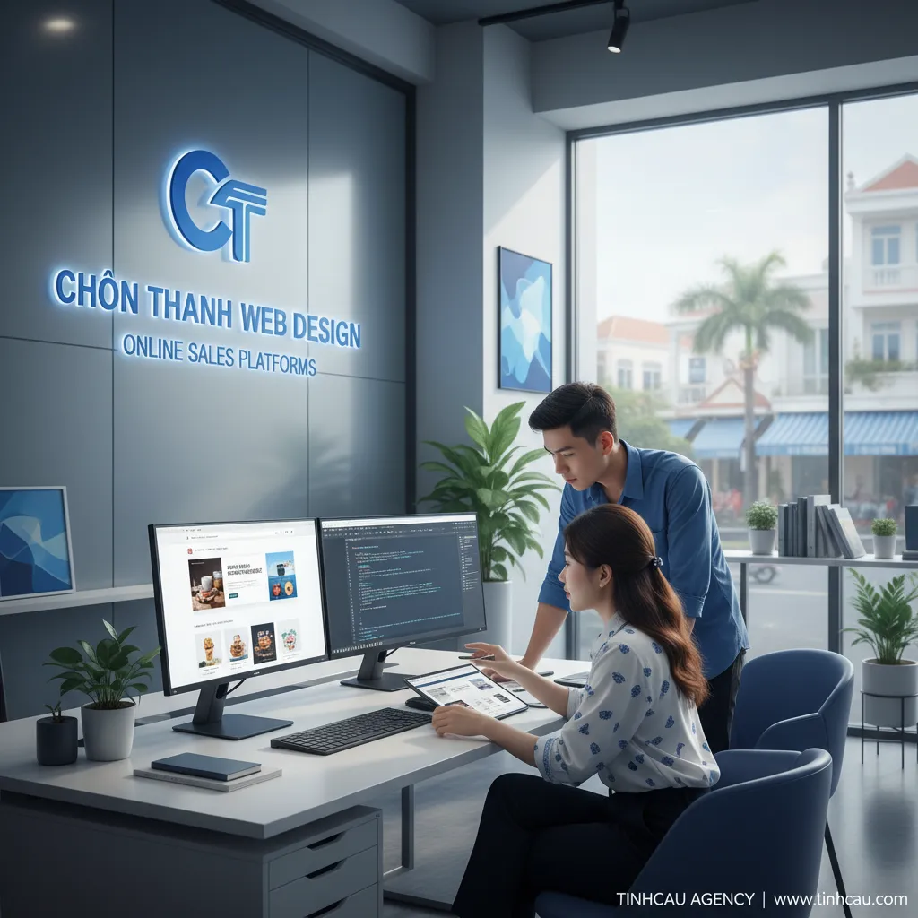 1. **Thiết kế web Chơn Thành**