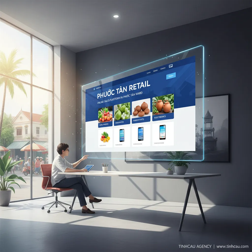 2. Website bán hàng Phước Tân