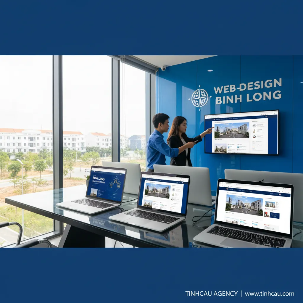 2. Thiết kế web Bình Long