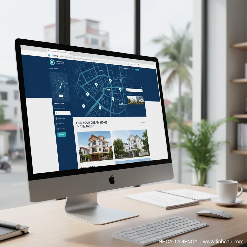 1. **Thiết kế web bất động sản**