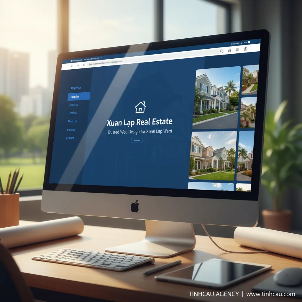 2. Website bất động sản Xuân Lập