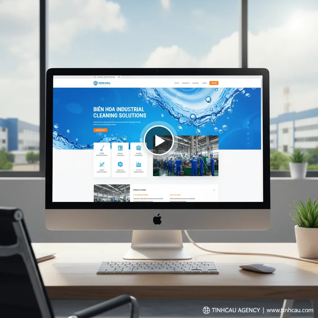 2. Website vệ sinh công nghiệp