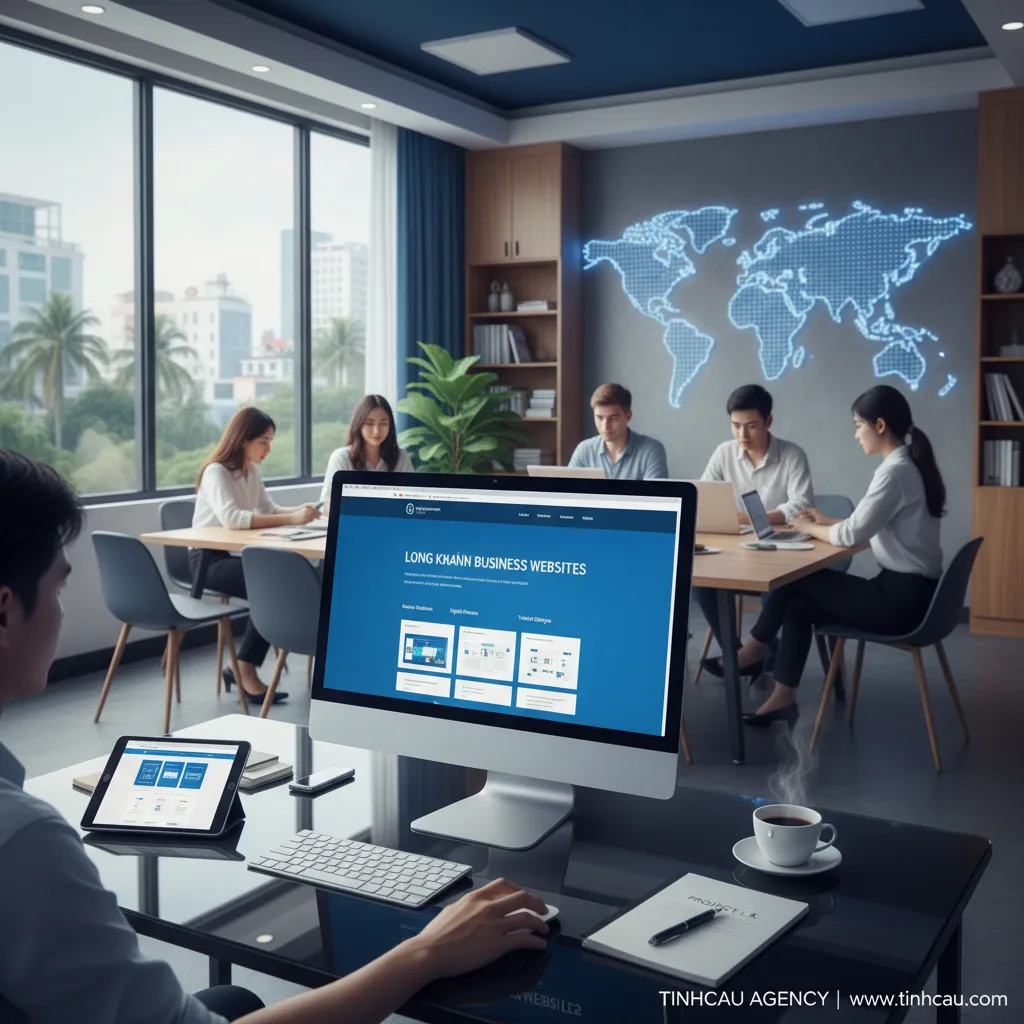 2. Thiết kế website doanh nghiệp Long Khánh