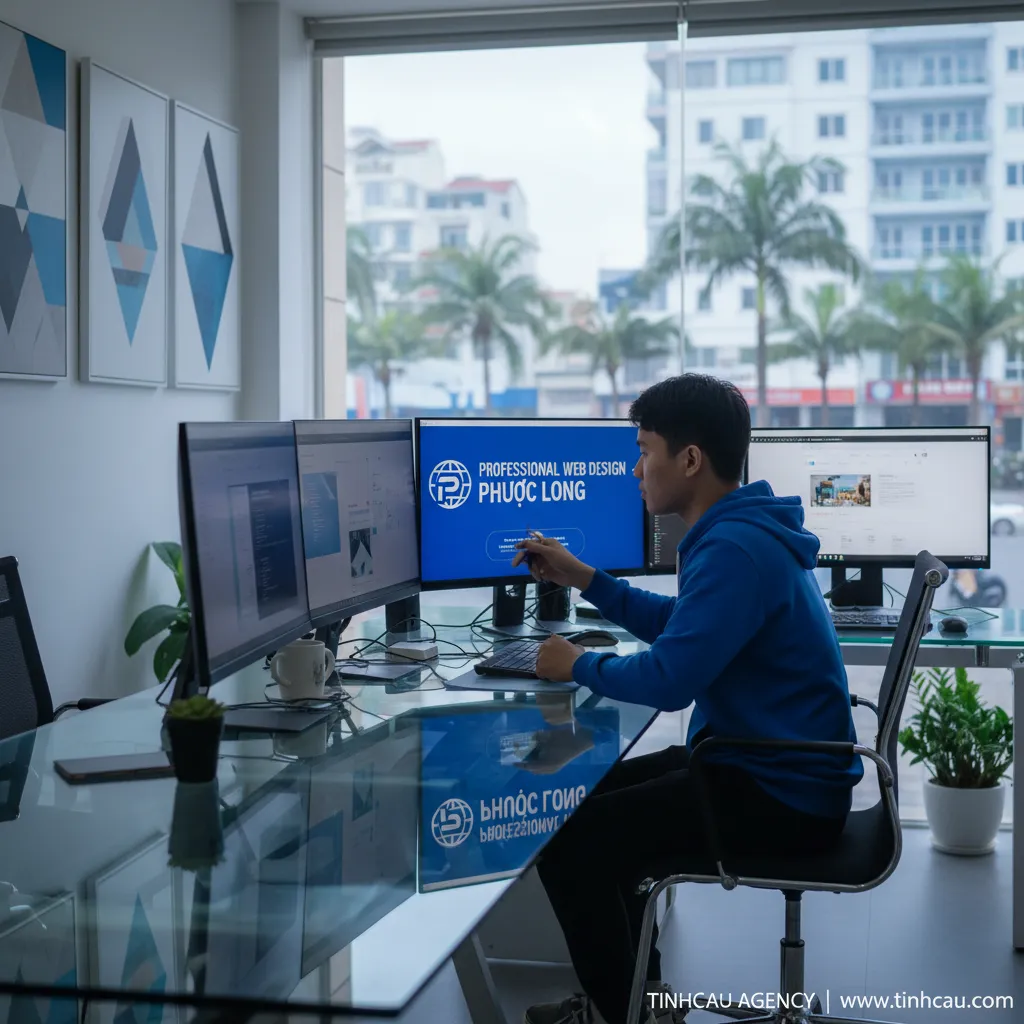 2. Thiết kế web chuyên nghiệp Phước Long