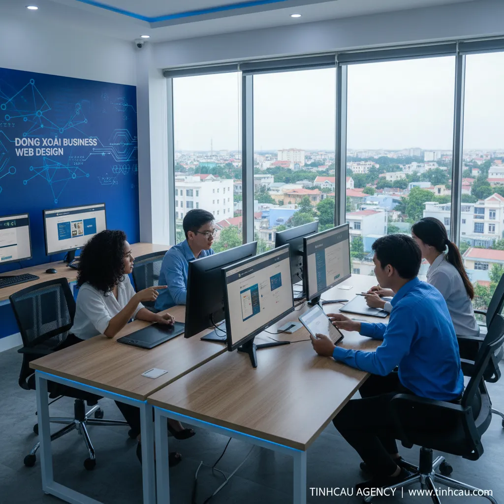 2. Thiết kế web doanh nghiệp Đồng Xoài