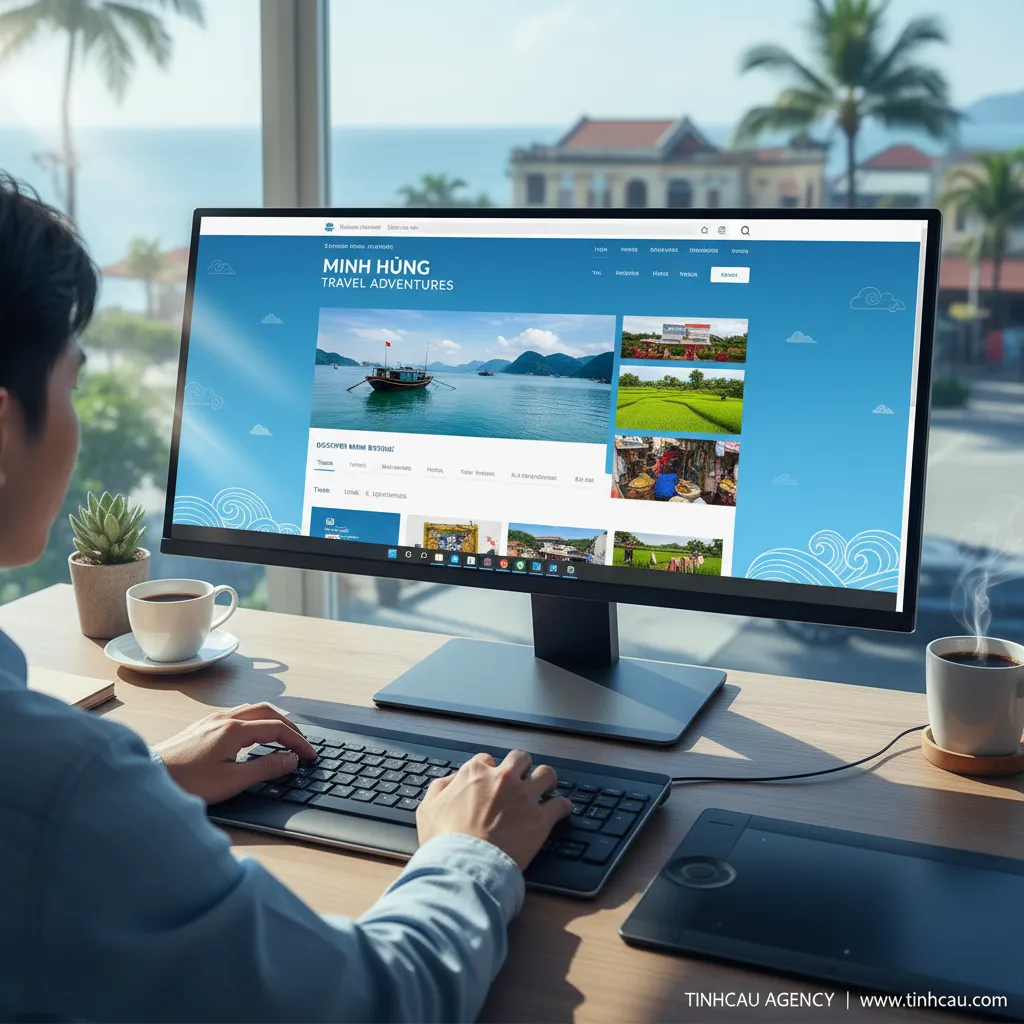 1. **Thiết kế web du lịch**