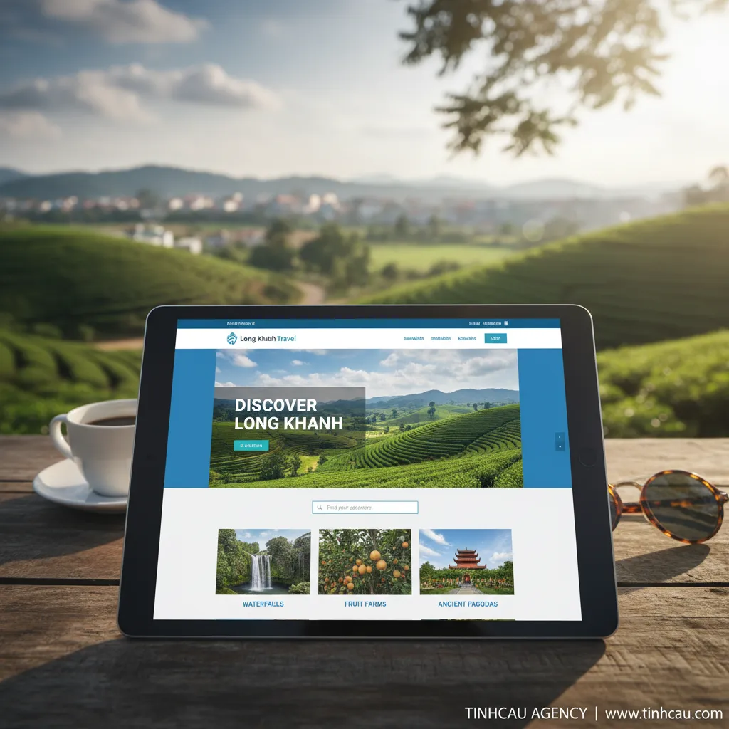 2. Website du lịch Long Khánh