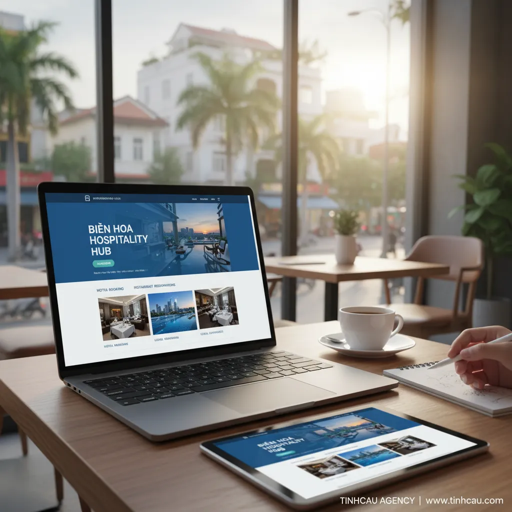 3. Website khách sạn nhà hàng Biên Hòa