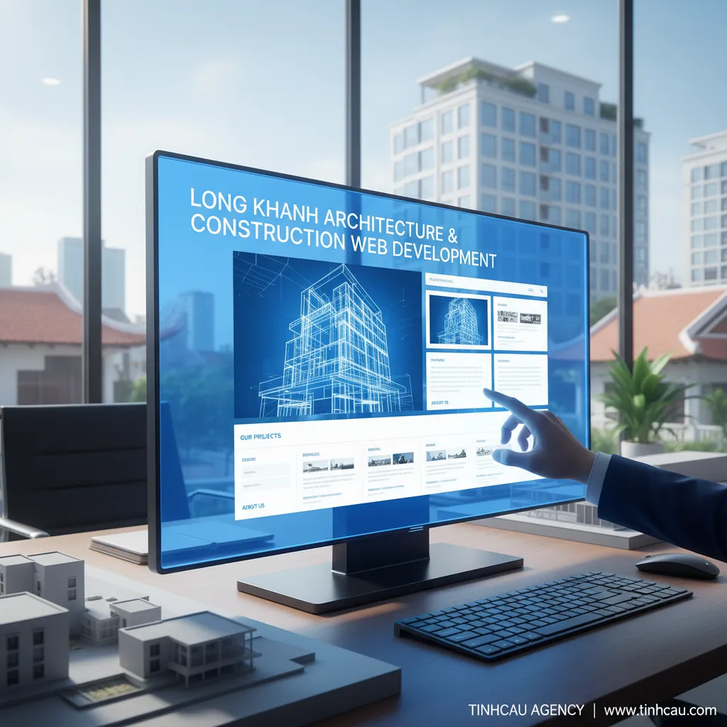 2. Xây dựng web kiến trúc Long Khánh