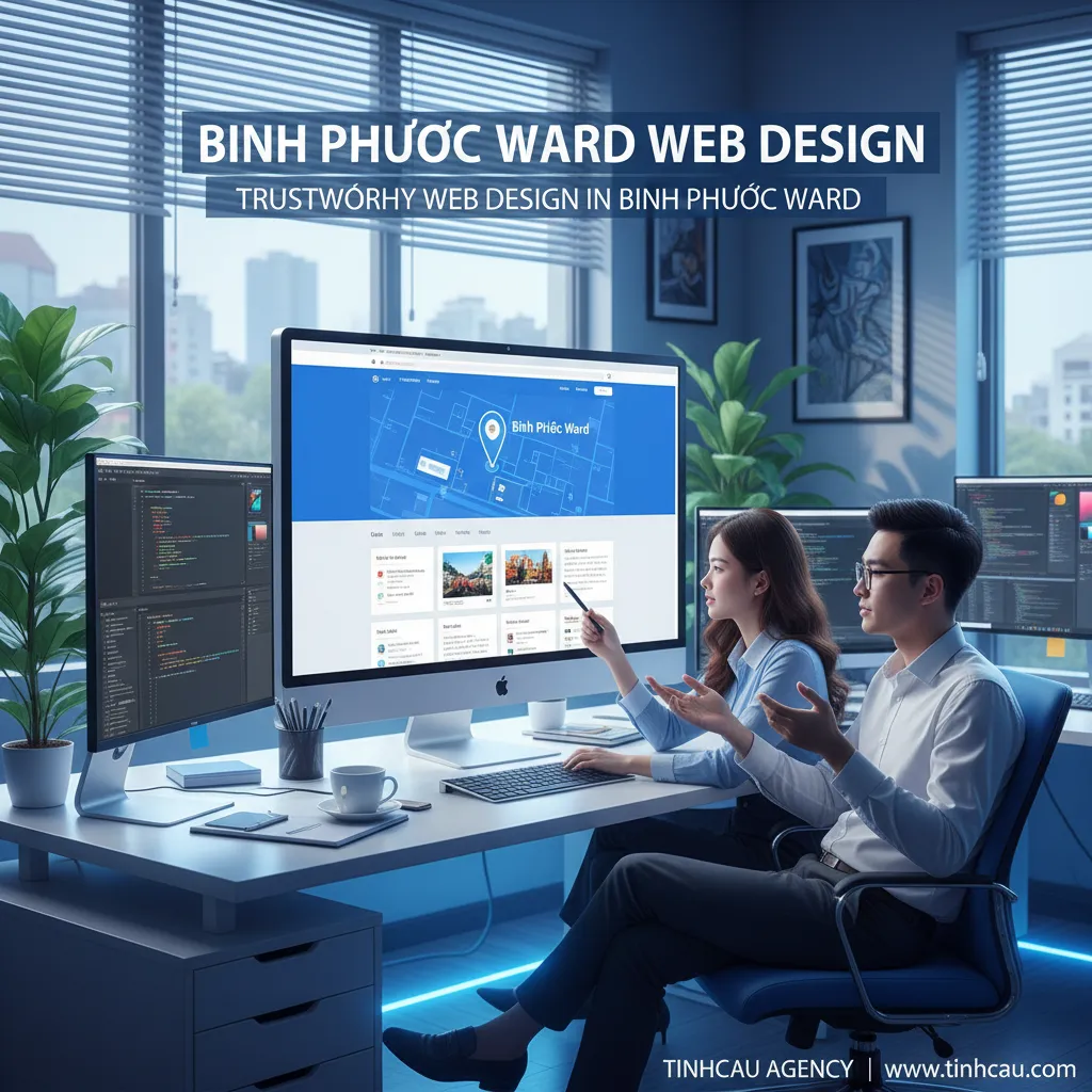 2. Thiết kế web phường Bình Phước