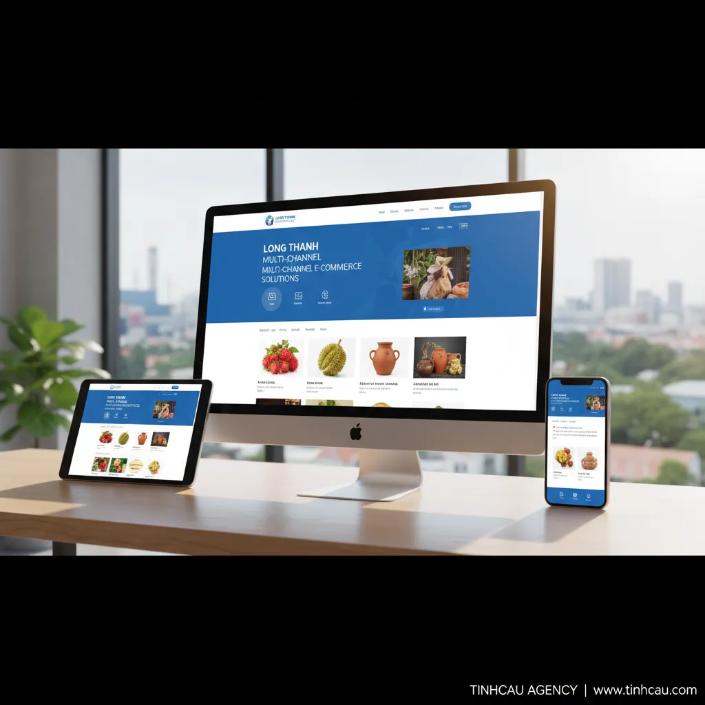 2. Website bán hàng Long Thành