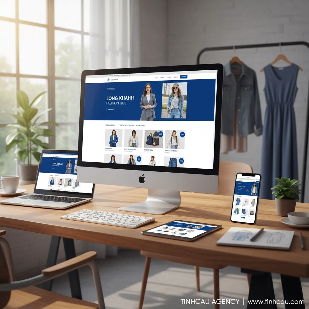 2. Website bán quần áo Long Khánh