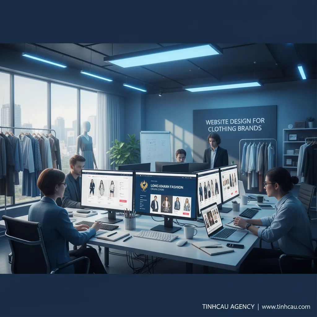 1. Thiết kế website bán quần áo