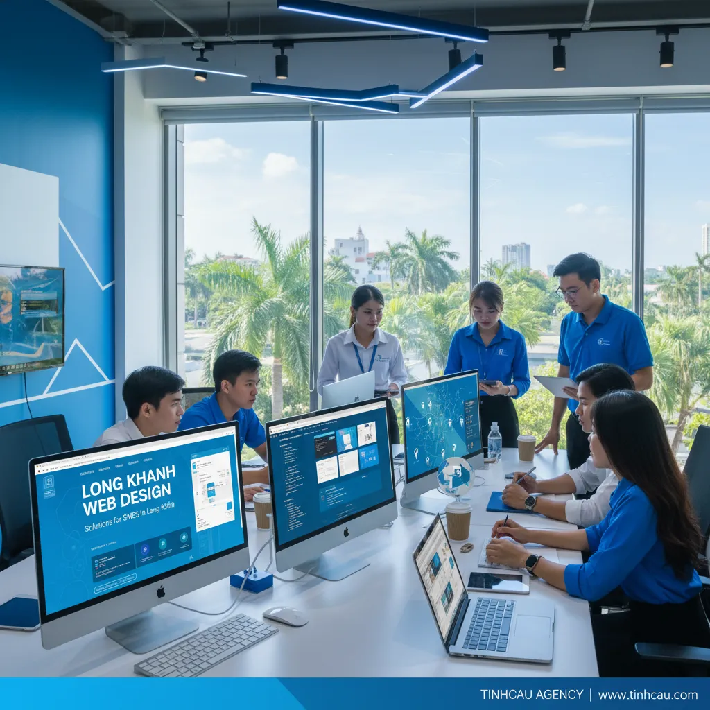1. Thiết kế website Long Khánh