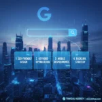 Dựa trên tiêu đề "Thiết kế website chuẩn SEO: Chìa khóa để vươn lên Top Google", 4 từ khóa/cụm từ khóa chính có thể là: