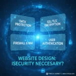 Dựa trên tiêu đề "Thiết kế website có cần bảo mật không?", 4 từ khóa hoặc cụm từ khóa chính có thể là:
