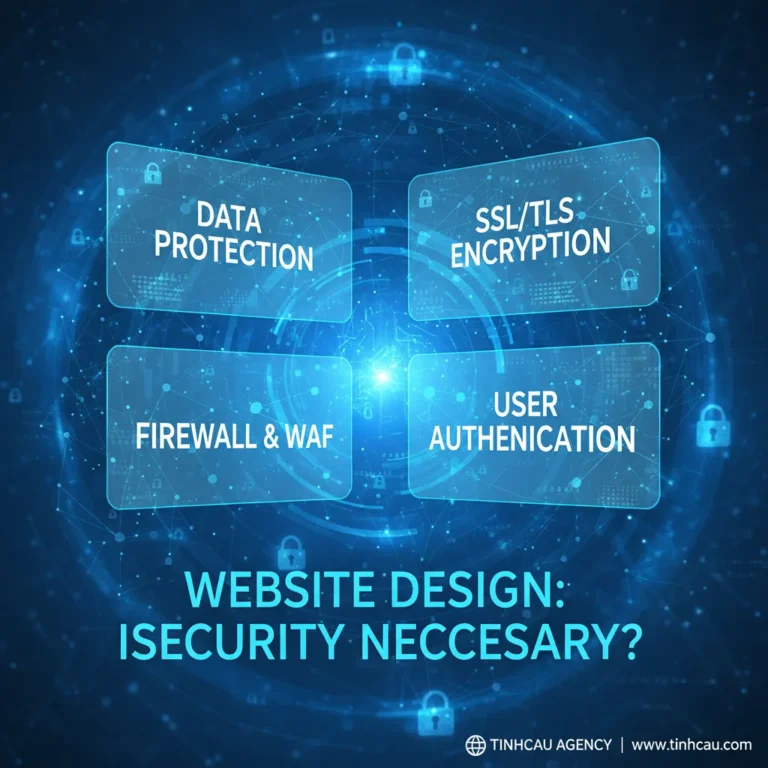 Dựa trên tiêu đề "Thiết kế website có cần bảo mật không?", 4 từ khóa hoặc cụm từ khóa chính có thể là: