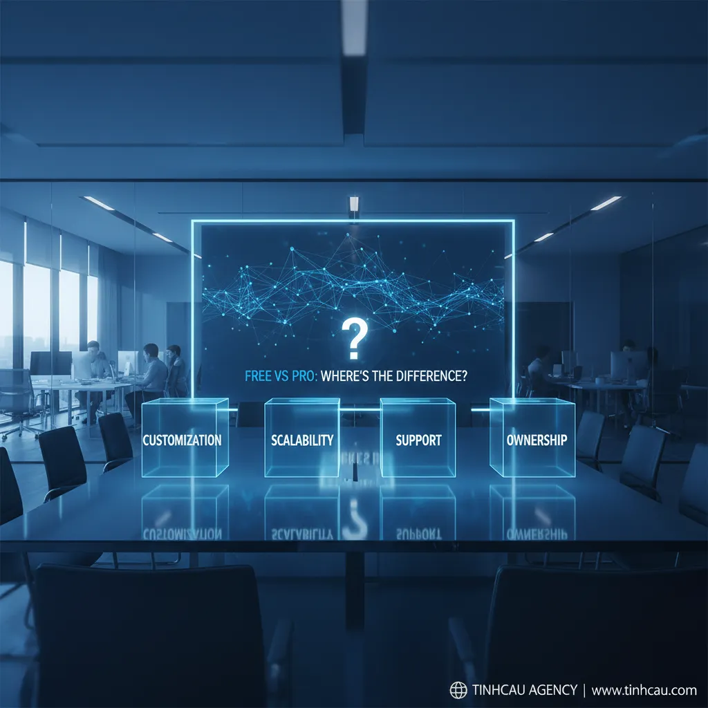 Dựa trên tiêu đề "Thiết kế website miễn phí và dịch vụ chuyên nghiệp: Khác biệt ở đâu?", 4 từ khóa hoặc cụm từ khóa chính có thể là: