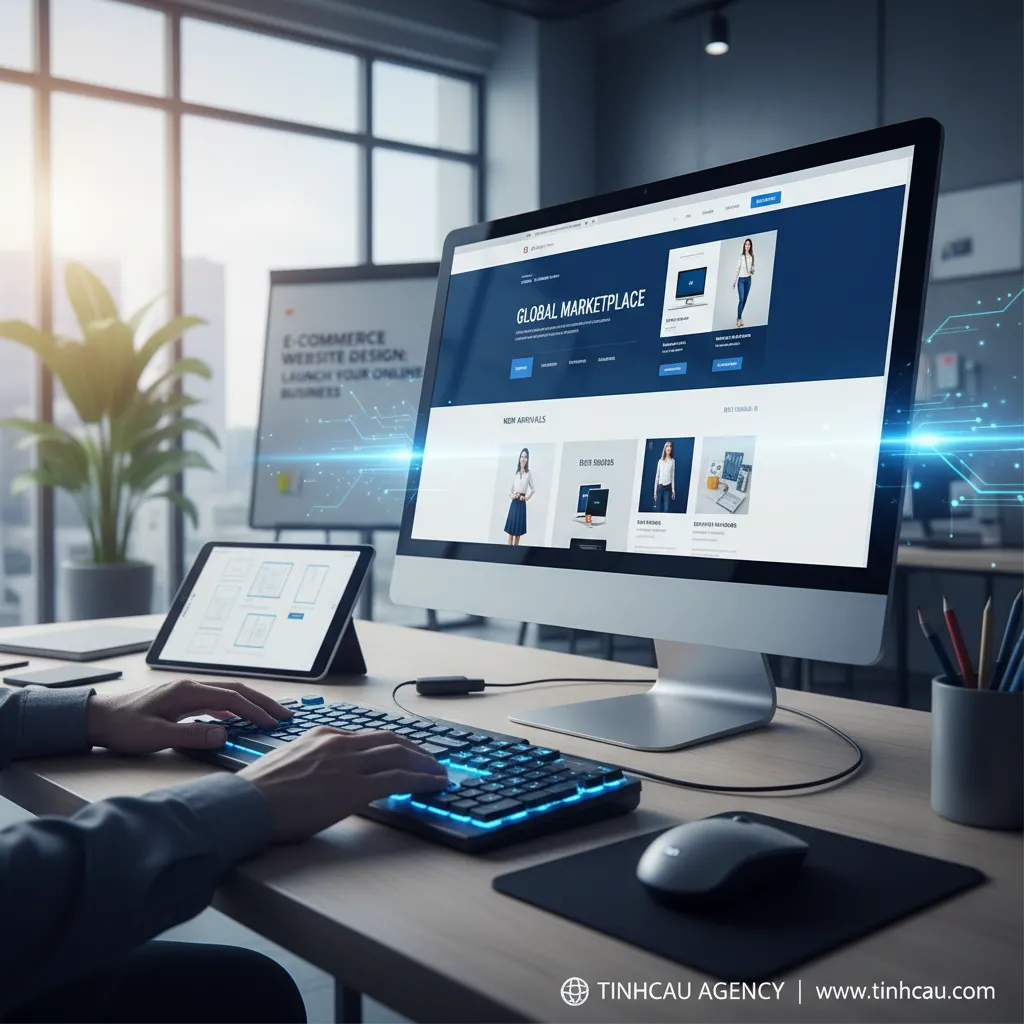 1. **Thiết kế website thương mại điện tử**
