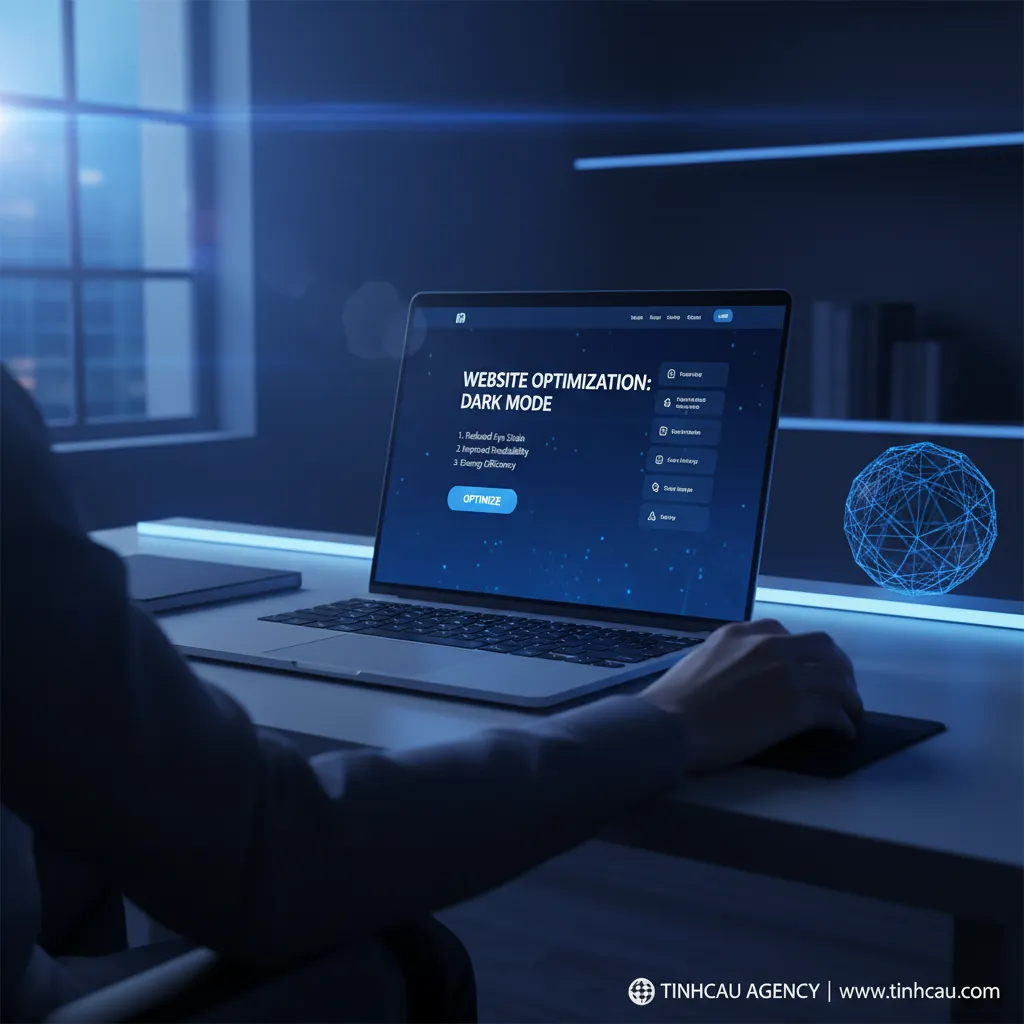 3. Tối ưu hóa website Dark Mode
