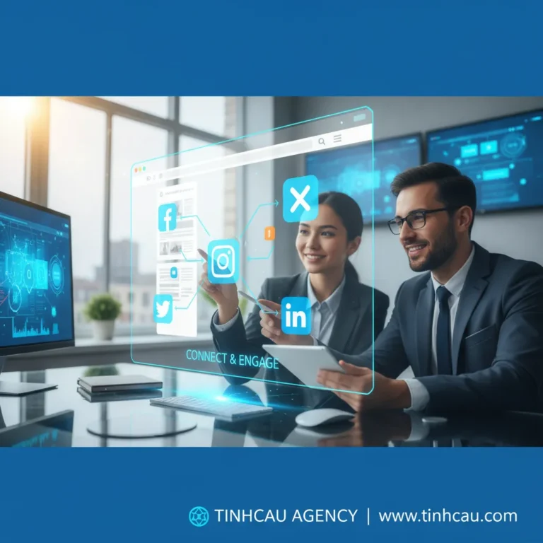 1. Tích hợp Social Media vào website