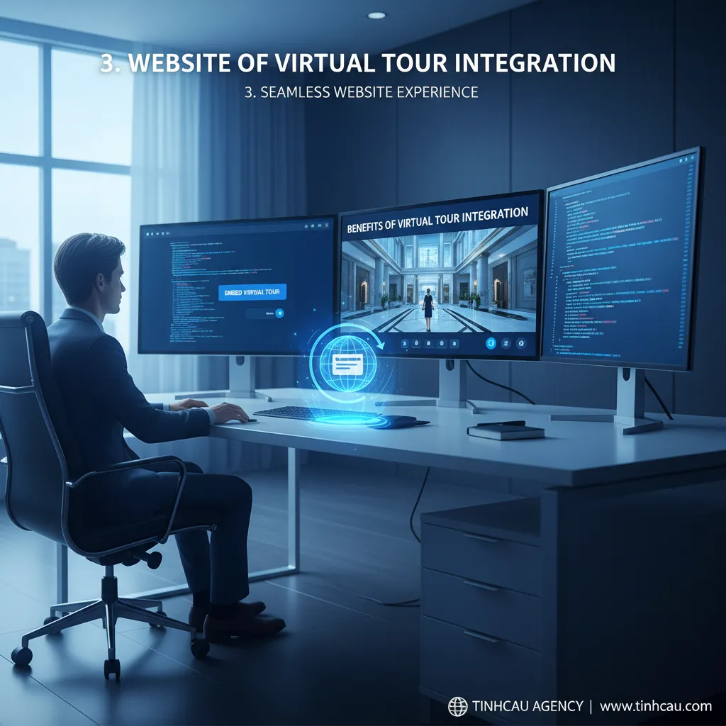 Tích hợp Virtual Tour (Chuyến tham quan ảo) vào website có lợi gì ? 2 3. Tích hợp Virtual Tour website