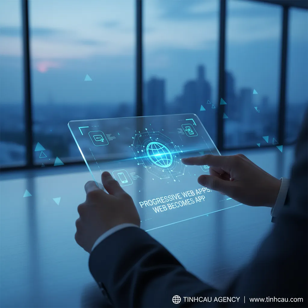 2. **Ứng dụng web tiến bộ** (Đây là bản dịch của PWA, giúp mở rộng phạm vi tìm kiếm)