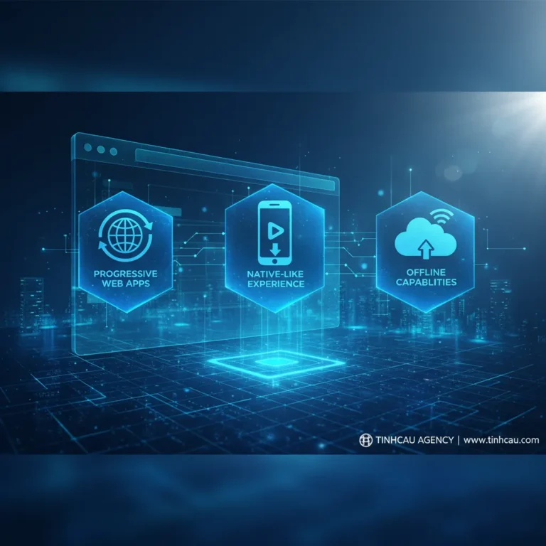 Ba từ khóa hoặc cụm từ khóa chính từ tiêu đề "Tìm hiểu về PWA (Progressive Web Apps): Xu hướng mới giúp website hoạt động như một ứng dụng" là: