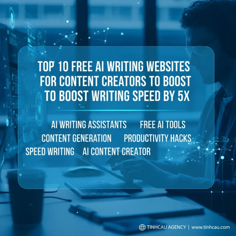 Dựa trên tiêu đề "Top 10 Website AI Miễn Phí Giúp Content Creator Tăng Tốc Độ Viết Bài Gấp 5 Lần", đây là 6 từ khóa hoặc cụm từ khóa chính: