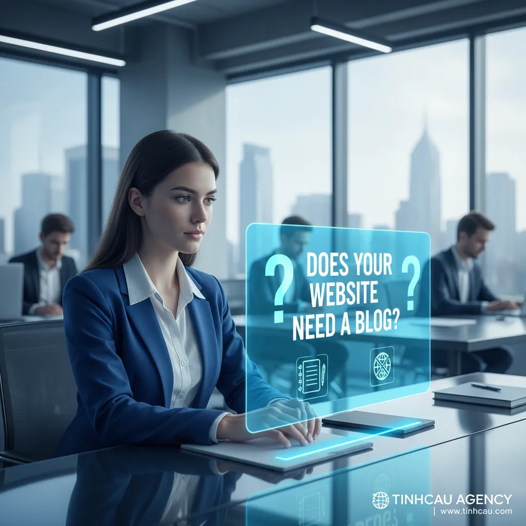 Website của bạn có cần blog không? 3 1. **Cần blog cho website không**