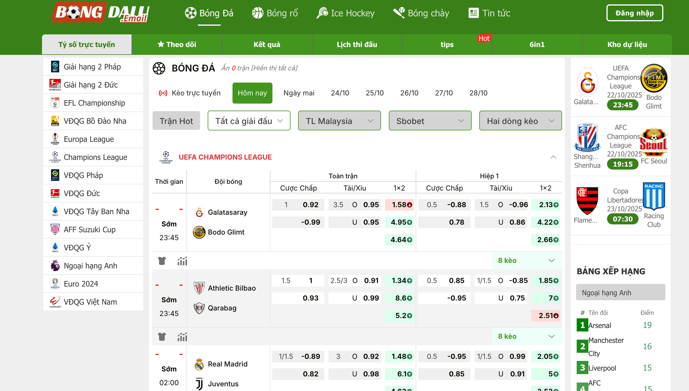 Thiết kế web giống bongdalu, chuẩn SEO, API nhanh, miễn phí